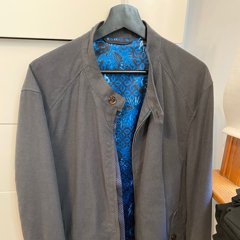Ted Baker Kinver Zip Harrington Jacket Size 7